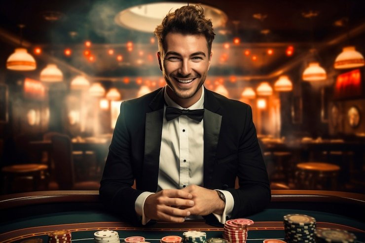 Ilustrasi bermain Live Casino secara bertanggung jawab dengan batas anggaran jelas